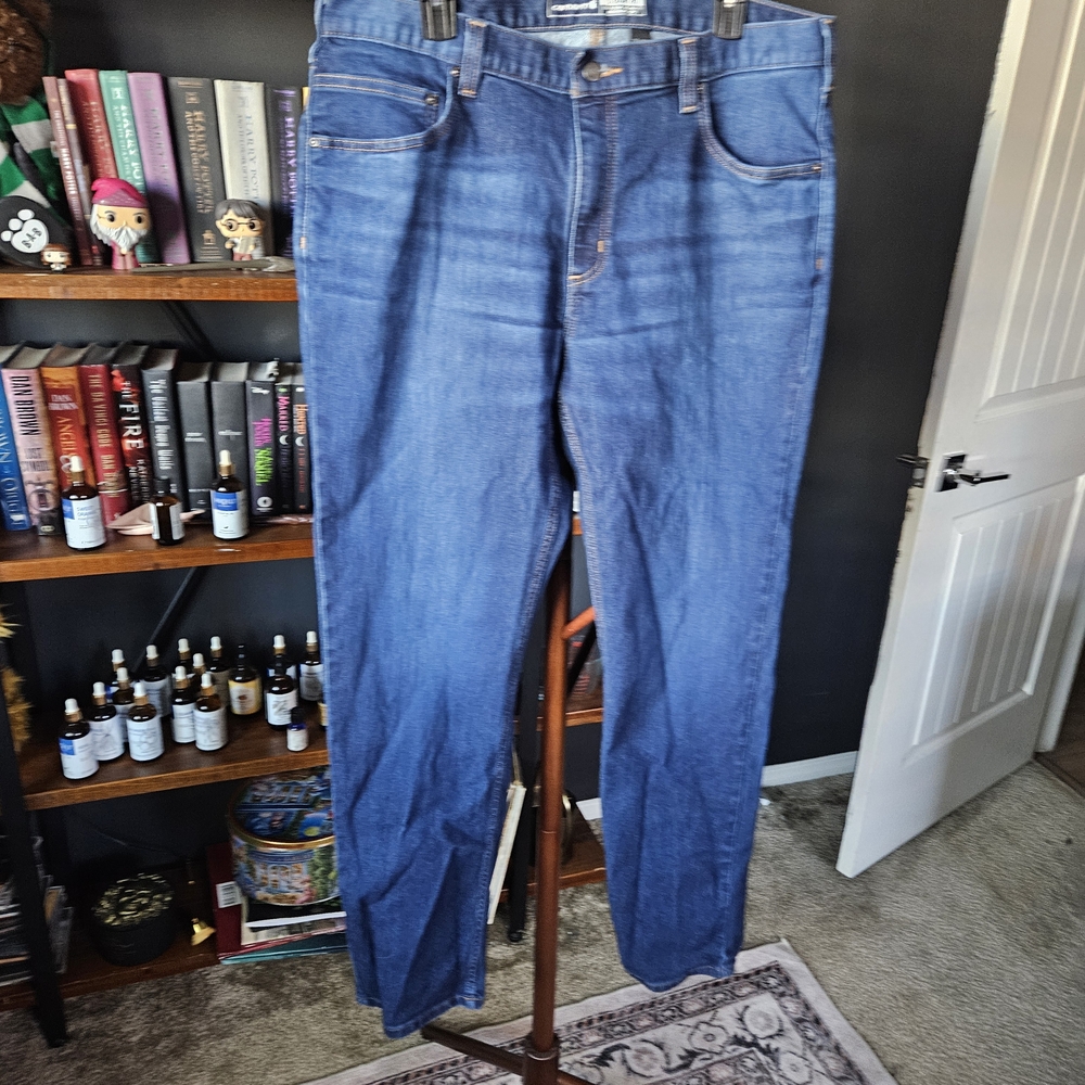 Carhartt Straight Leg Blue Jeans